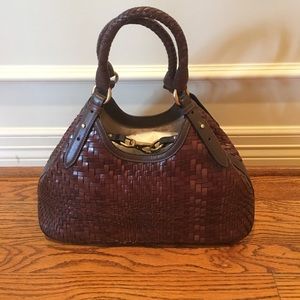 NEW Cole Haan brown leather handbag